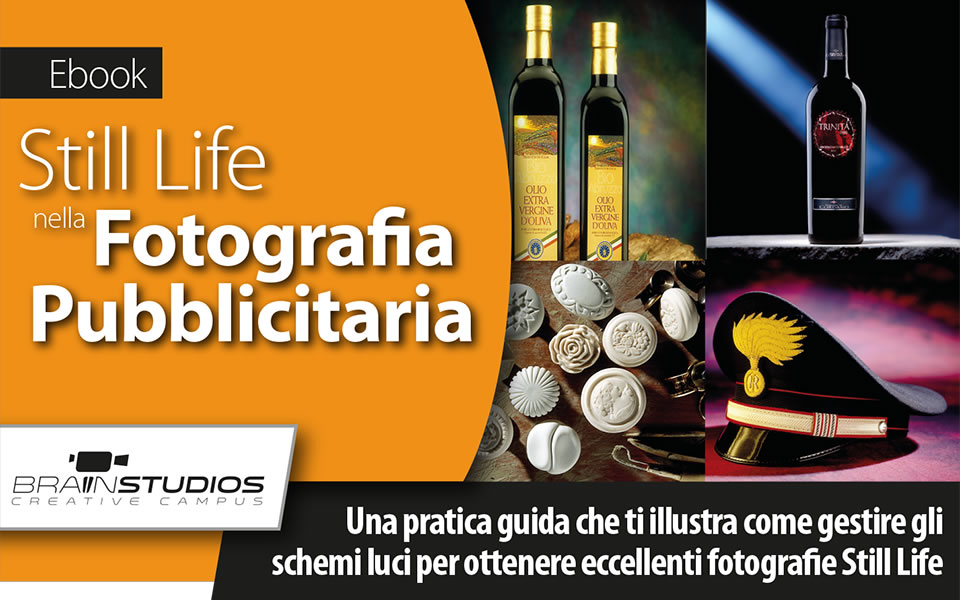 libro ebook fotografia pubblicitaria still life schemi luce fotografare oggetti preziosi bottiglie opere d'arte